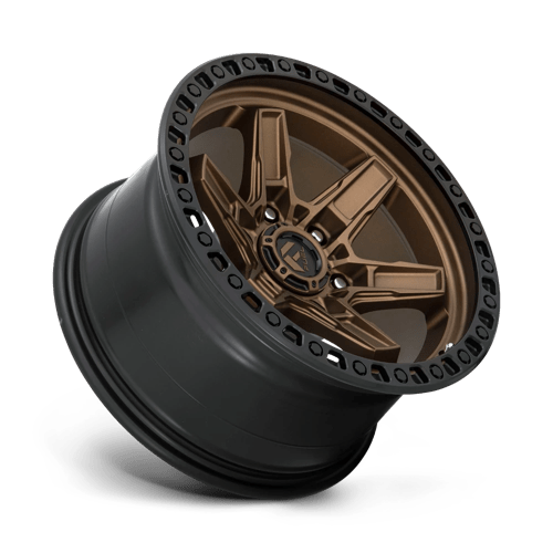 Fuel Off-Road Aluminum Wheels 17X9 Kicker D699 Matte Bronze Black Bead Ring