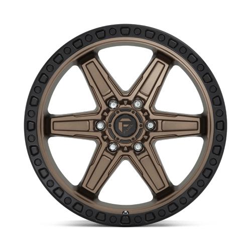 Fuel Off-Road Aluminum Wheels 20X9 Kicker D699 Matte Bronze Black Bead Ring