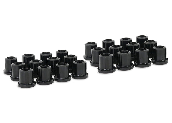 SuperPro - Front and Rear Leaf Spring Bushing Kit - KIT036HK