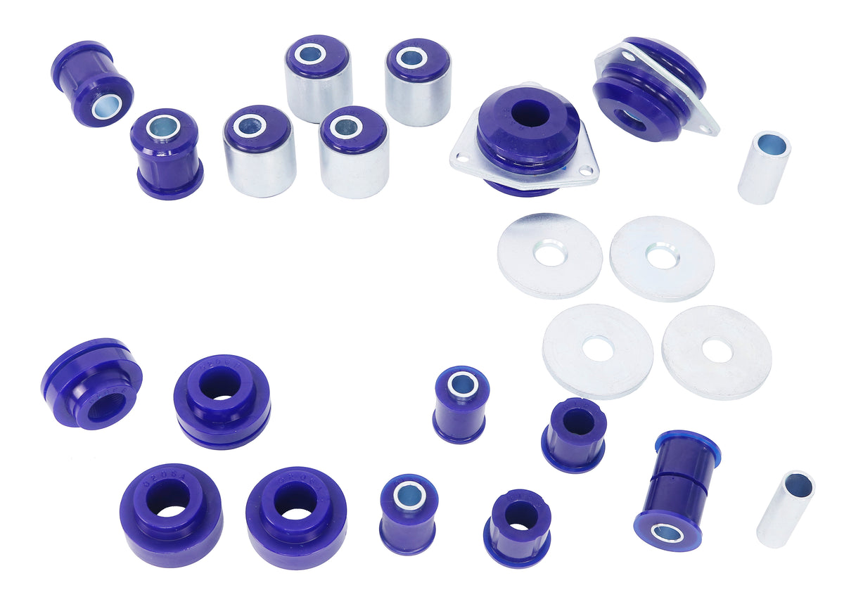 SuperPro - Front and Rear Radius Arm & Panhard Rod Caster Correction Bushing Kit - KIT043AADJK