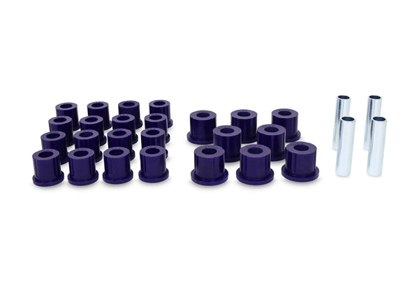 SuperPro - Front and Rear Leaf Spring Bushing Kit - KIT108K