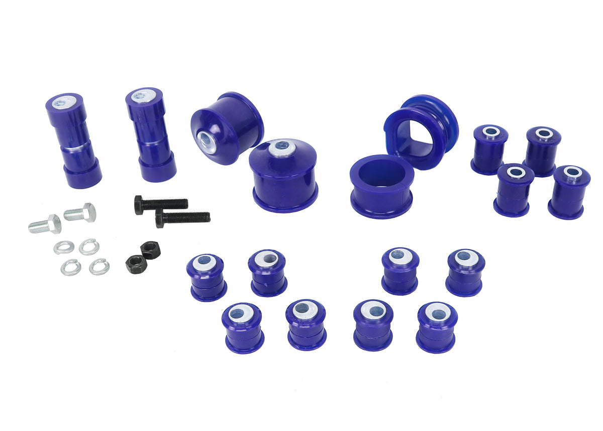 SuperPro - Front and Rear Complete Alignment & Enhancement Bushing Kit For R34 GT-T - KIT126K