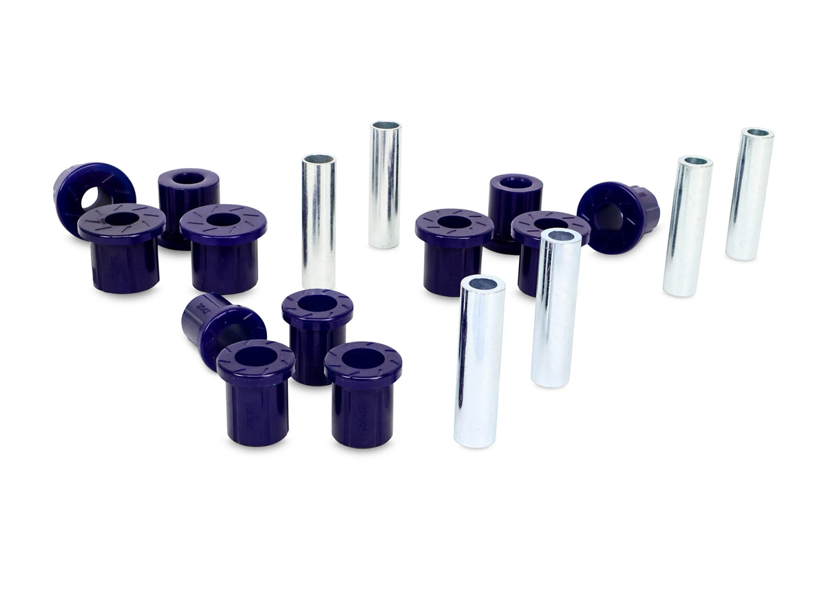 SuperPro - Rear Suspension Enhancement Bushing Kit - Leaf Spring & Shackle Bushing Kit - KIT304RK