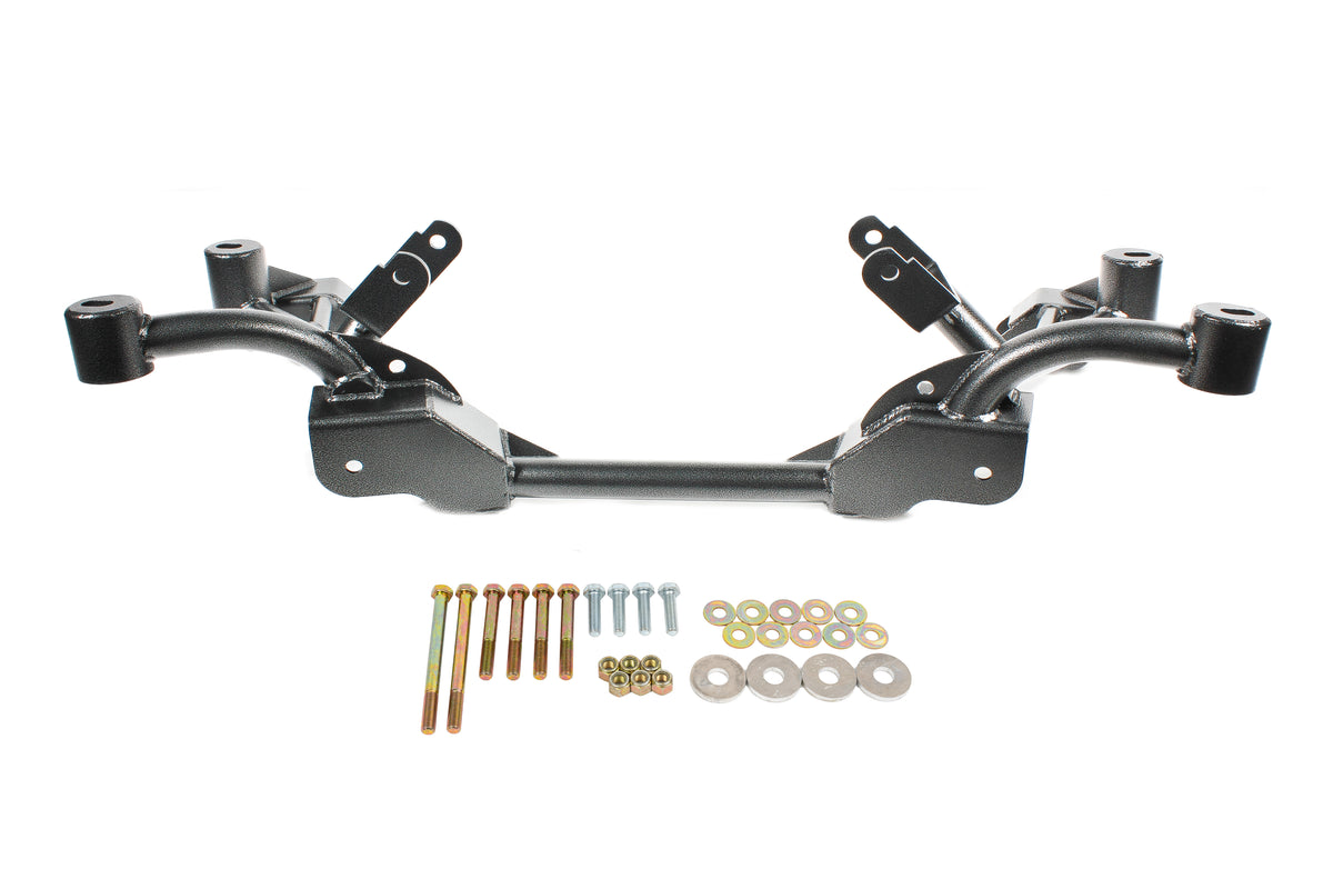 BMR 82-82 3rd Gen F-Body K-Member w/ LS1 Motor Mounts and STD. Rack Mounts - Black Hammertone - KM008H