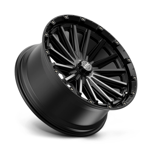 KMC Km102 Signal 20X9 6X135/6X139.7/6X139 +0MM Satin Black W/ Gray Tint