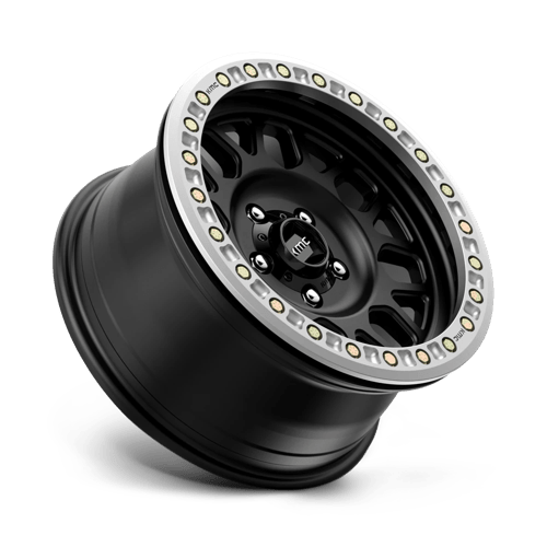 KMC Km234 Grenade Desert Beadlock 17X8.5 BLANK +0MM Satin Black