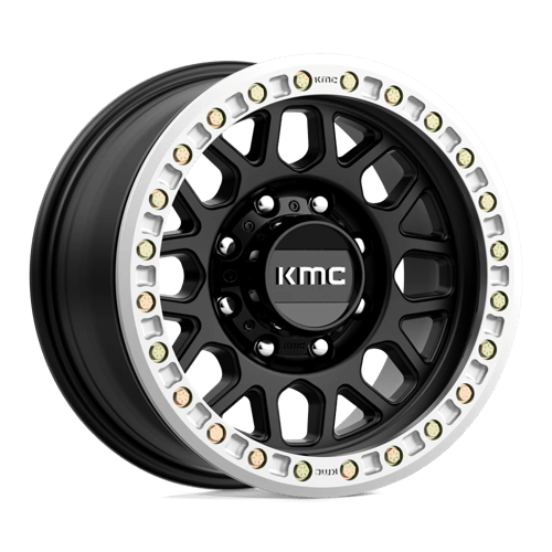 KMC Km234 Grenade Desert Beadlock 17X8.5 8X165.1 +0MM Satin Black