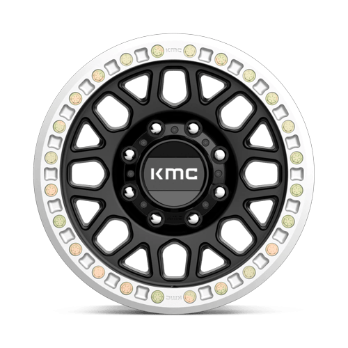 KMC Km234 Grenade Desert Beadlock 17X8.5 8X165.1 +0MM Satin Black