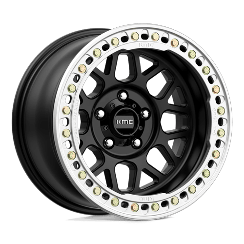 KMC Km235 Grenade Crawl Beadlock 17X8.5 8X165.1 +0MM Satin Black
