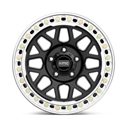 KMC Km235 Grenade Crawl Beadlock 18X9 8X170 -24MM Satin Black