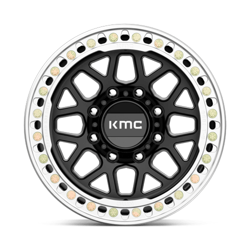 KMC Km235 Grenade Crawl Beadlock 17X9 8X165.1 -38MM Satin Black