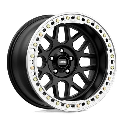 KMC Km235 Grenade Crawl Beadlock 20X10 5X127 -48MM Satin Black