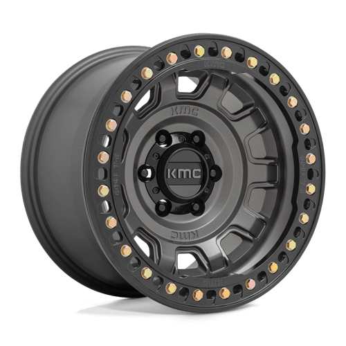KMC Km236 Tank Beadlock 17X9 5X127 -15MM Anthracite