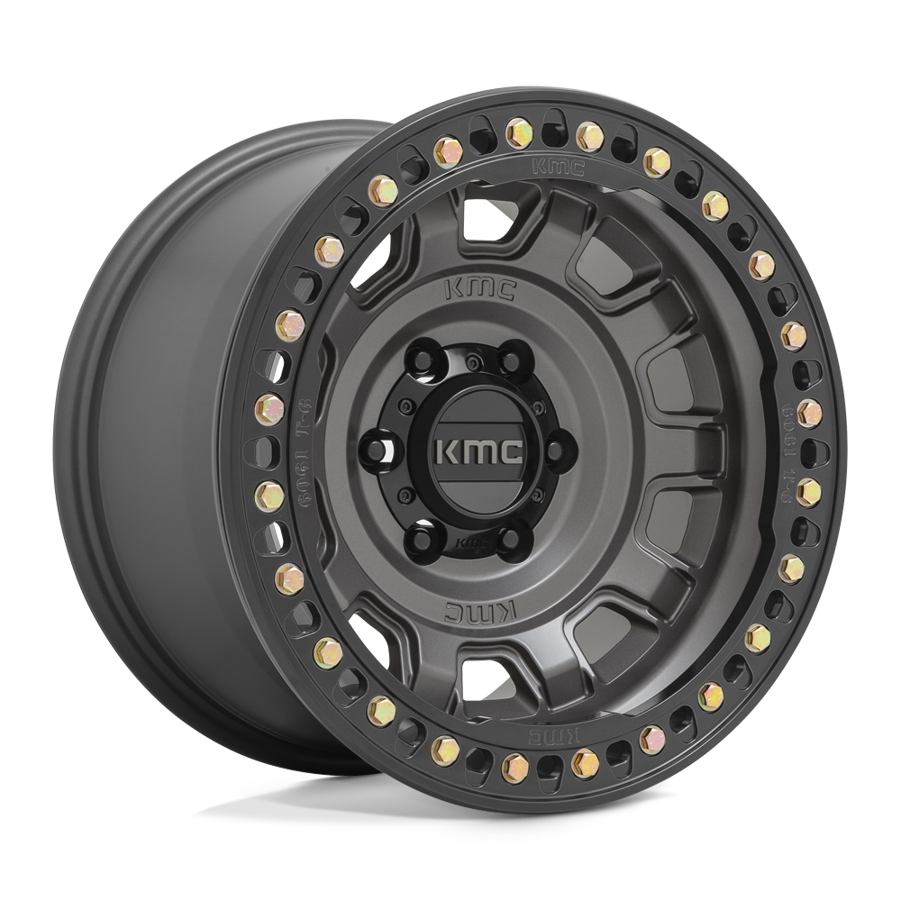 KMC Km236 Tank Beadlock 17X9 6X139.7 -15MM Anthracite