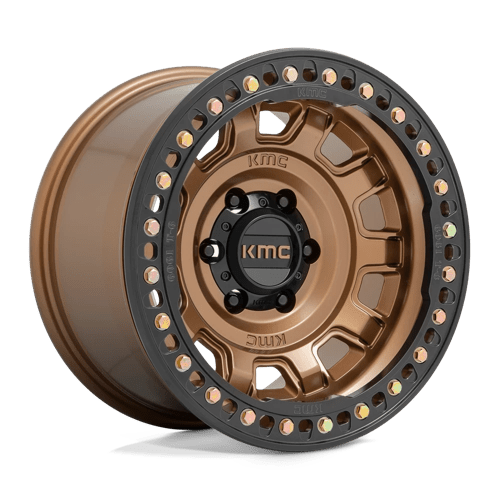 KMC Km236 Tank Beadlock 17X9 6X139.7 -38MM Matte Bronze