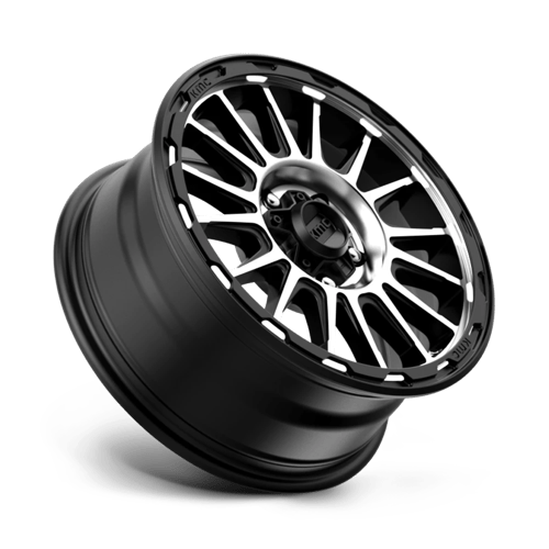 KMC Km542 Impact 16X7 5X114.3 +30MM Satin Black Machined