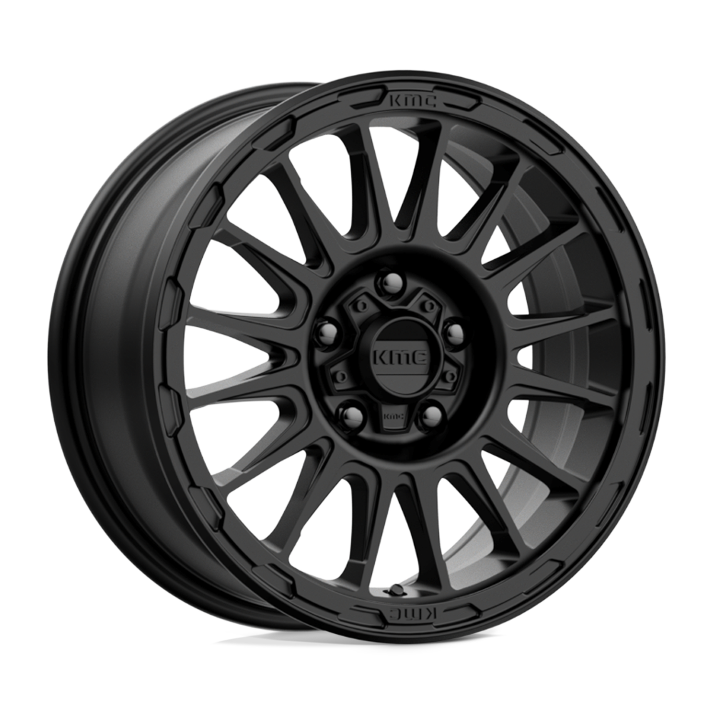 KMC Km542 Impact 17X8 6X139.7 +20MM Satin Black