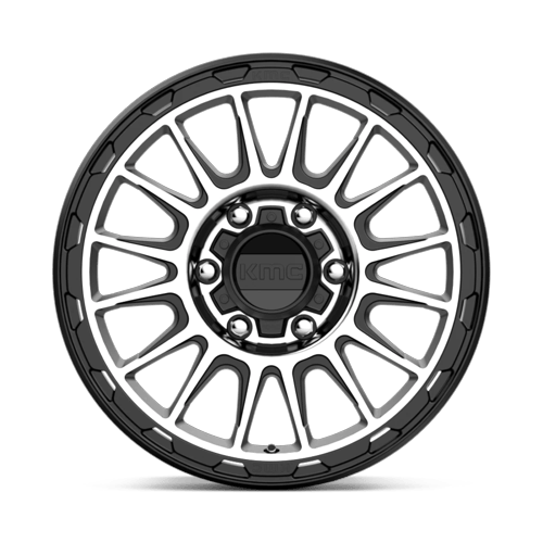 KMC Km542 Impact 16X8 6X139.7 +0MM Satin Black Machined