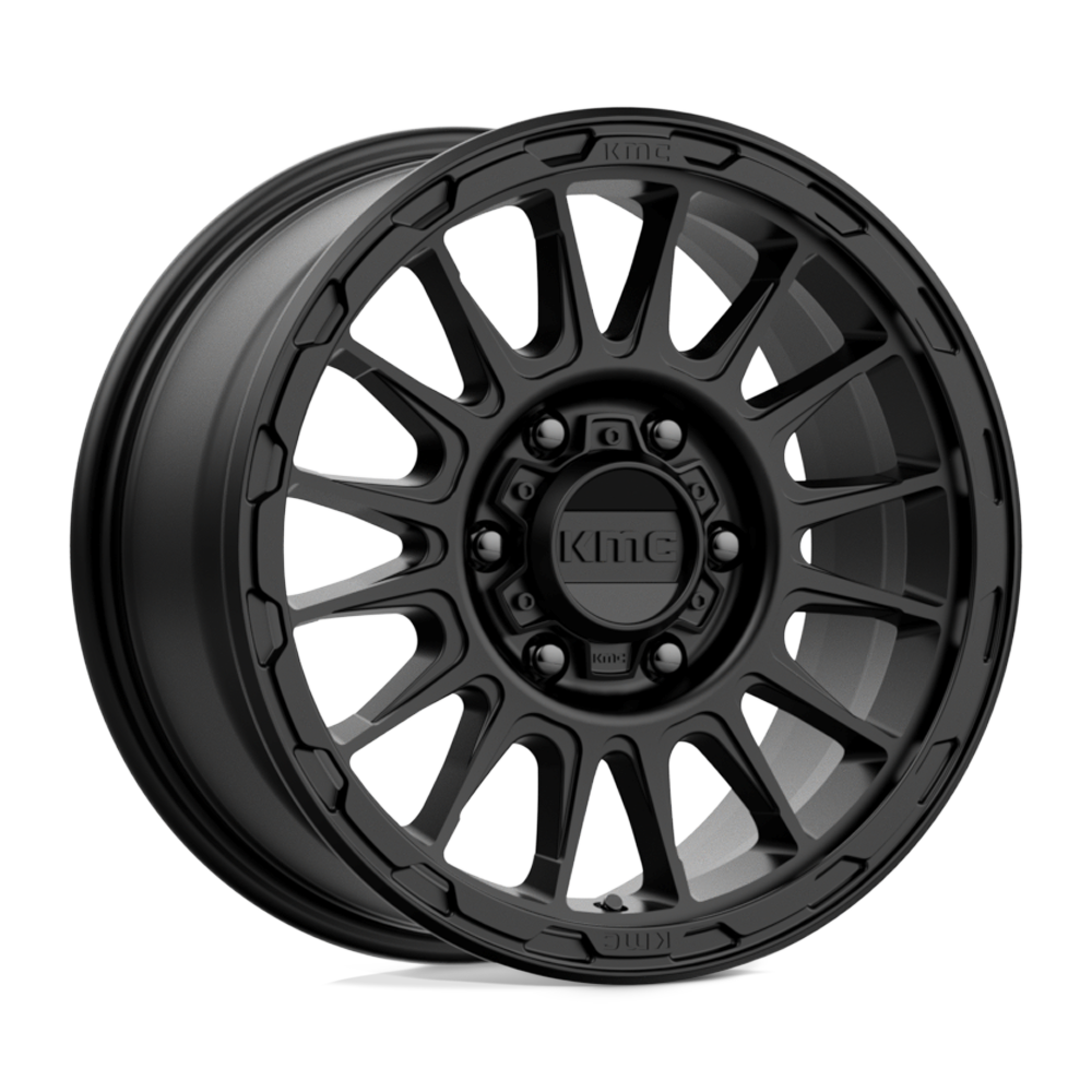 KMC Km542 Impact 16X8 6X139.7 +0MM Satin Black