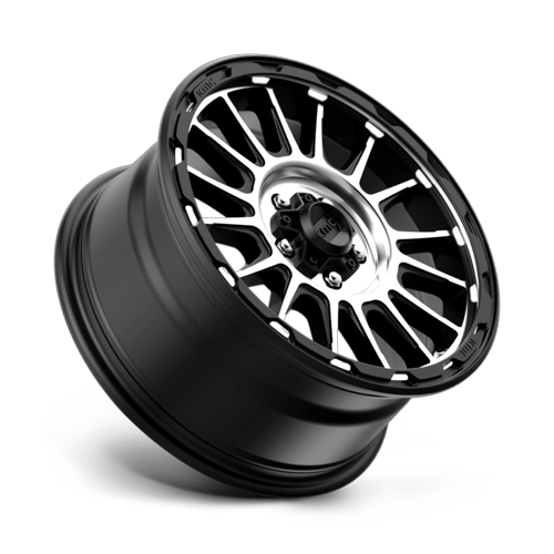 KMC Km542 Impact 17X8 5X114.3 +35MM Satin Black Machined