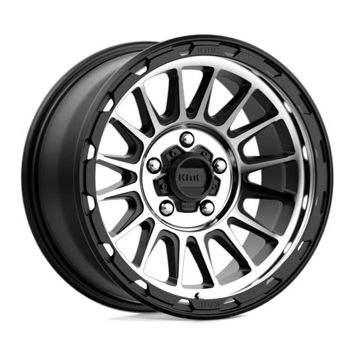 KMC Km542 Impact 17X8.5 5X127 +0MM Satin Black Machined