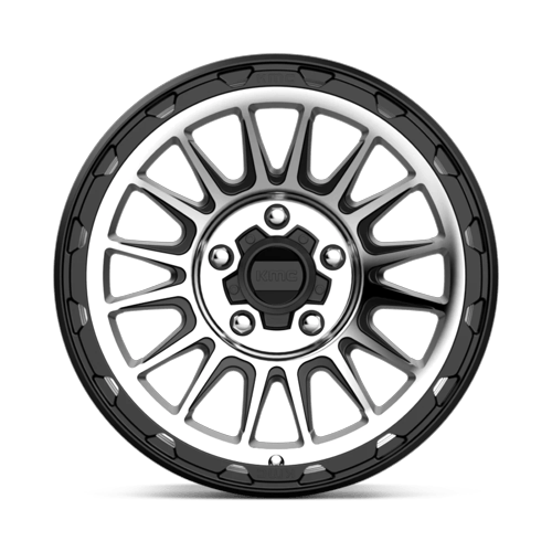 KMC Km542 Impact 17X8.5 5X127 +0MM Satin Black Machined