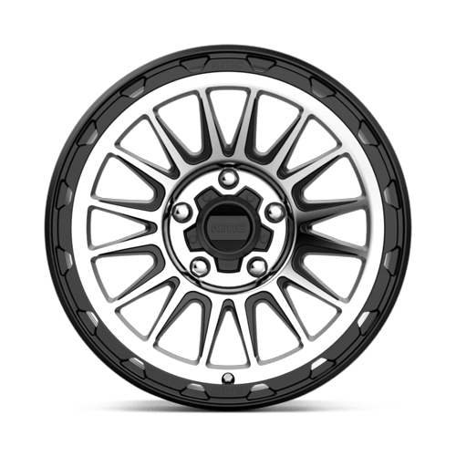 KMC Km542 Impact 17X9 5X127 +18MM Satin Black Machined
