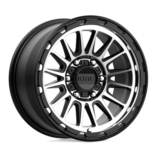 KMC Km542 Impact 17X9 6X135 +18MM Satin Black Machined