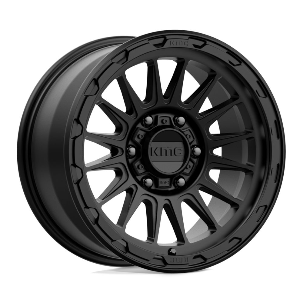 KMC Km542 Impact 17X9 6X139.7 +18MM Satin Black