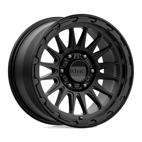 KMC Km542 Impact 17X9 6X139.7 +18MM Satin Black