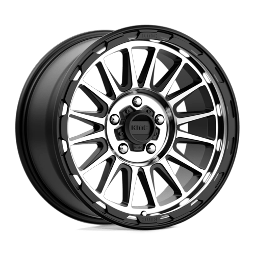 KMC Km542 Impact 18X9 5X127 +18MM Satin Black Machined