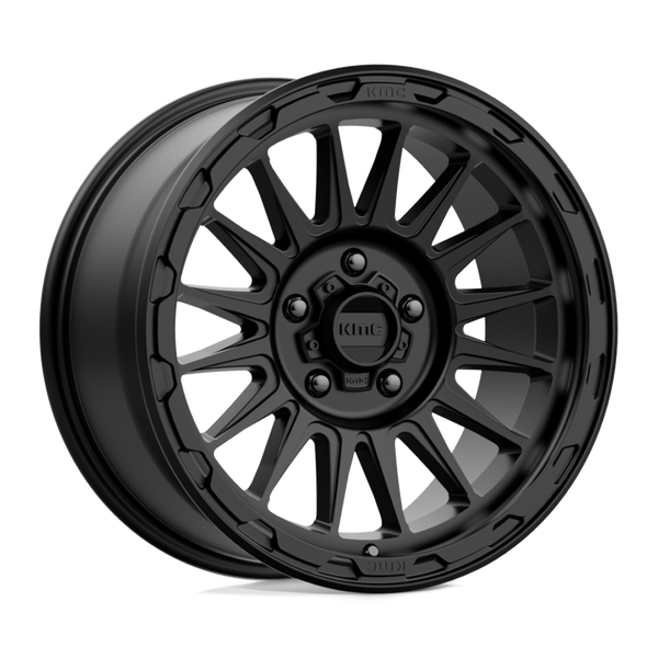 KMC Km542 Impact 18X9 5X127 +18MM Satin Black