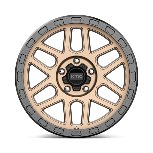 KMC Km544 Mesa 18X9 5X150 +25MM Matte Bronze W/ Black Lip