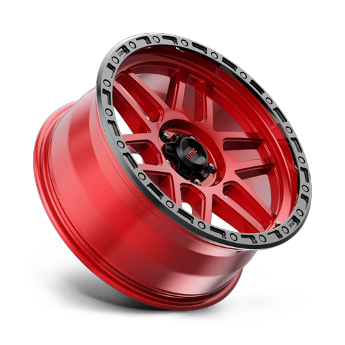 KMC Km544 Mesa 20X9 5X127 +0MM Candy Red W/ Black Lip