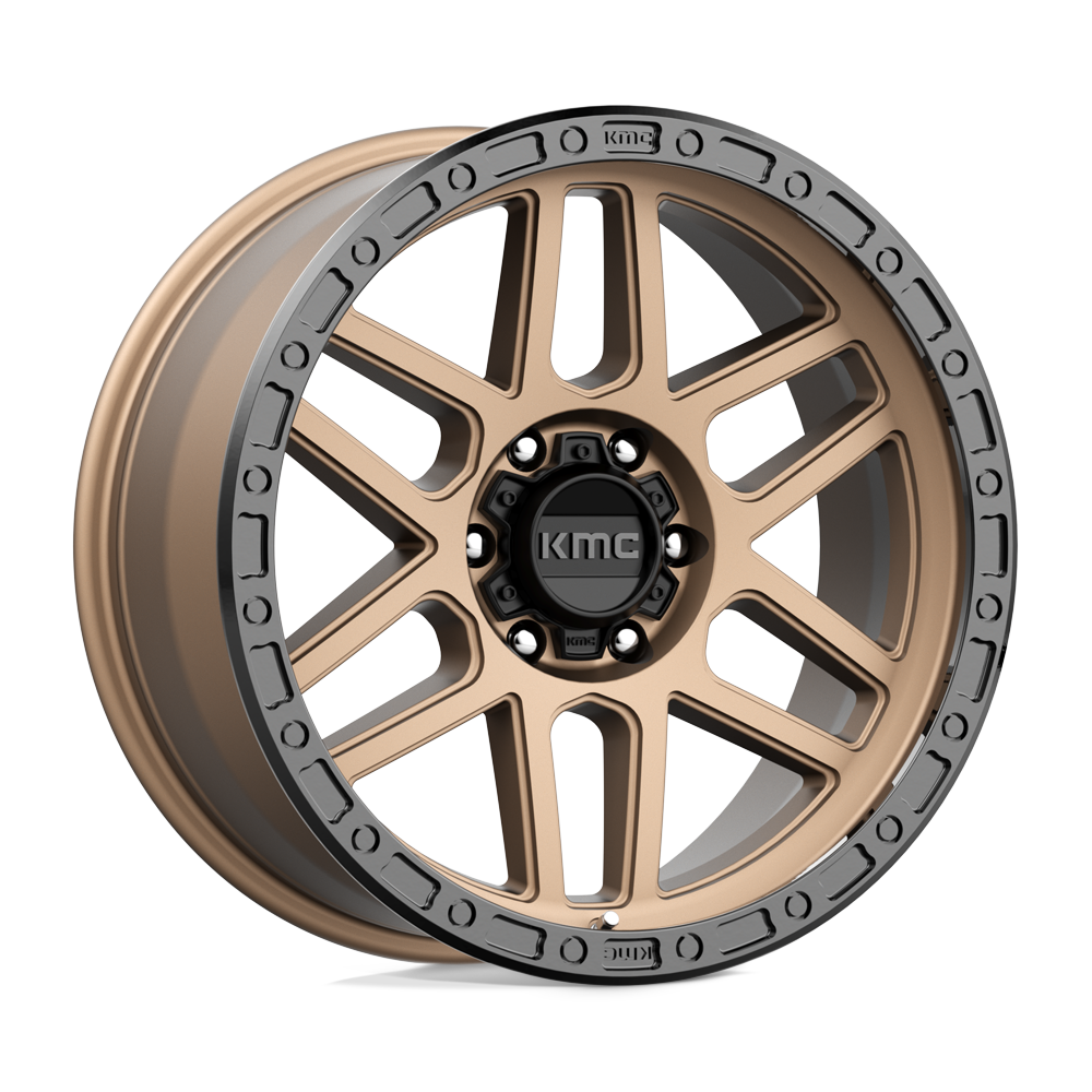 KMC Km544 Mesa 20X9 6X135 +0MM Matte Bronze W/ Black Lip