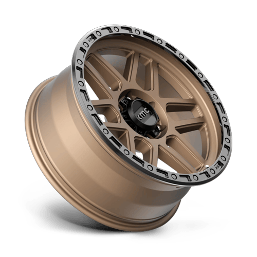 KMC Km544 Mesa 20X9 6X135 +0MM Matte Bronze W/ Black Lip
