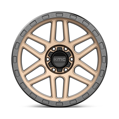 KMC Km544 Mesa 20X9 6X135 +0MM Matte Bronze W/ Black Lip