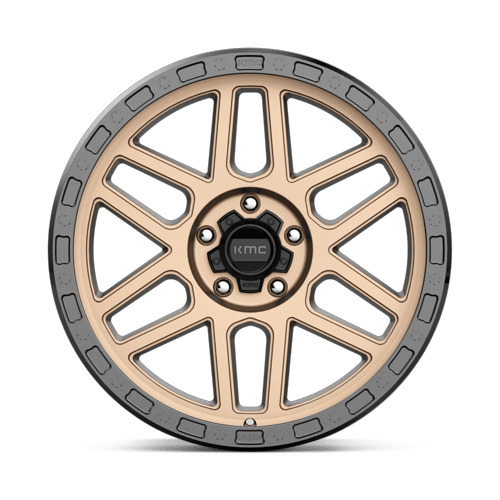 KMC Km544 Mesa 20X9 5X150 +25MM Matte Bronze W/ Black Lip