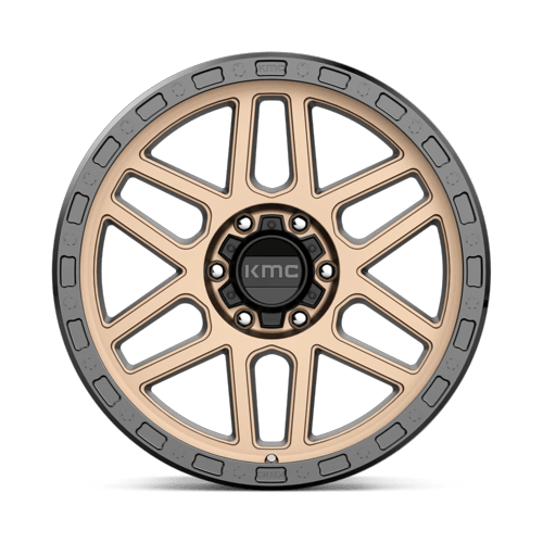 KMC Km544 Mesa 17X9 6X114.3 +18MM Matte Bronze W/ Black Lip