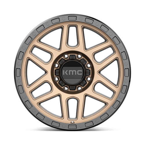 KMC Km544 Mesa 20X9 8X180 +18MM Matte Bronze W/ Black Lip