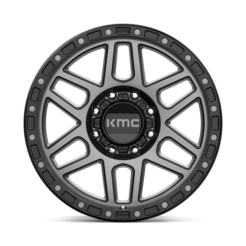 KMC Km544 Mesa 20X9 8X165.1 +18MM Satin Black W/ Gray Tint