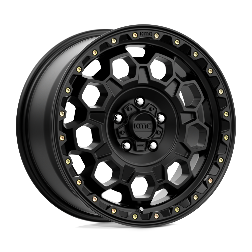 KMC Km545 Trek 17X8 6X139.7 +20MM Satin Black