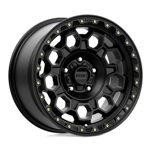 KMC Km545 Trek 17X9 5X127 +0MM Satin Black