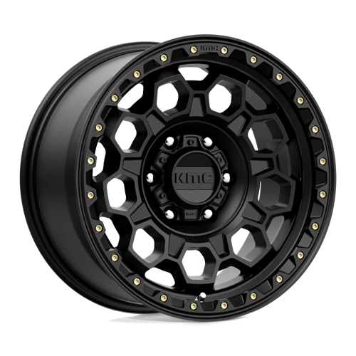 KMC Km545 Trek 17X9 6X139.7 +0MM Satin Black
