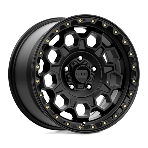 KMC Km545 Trek 17X9 5X127 +18MM Satin Black