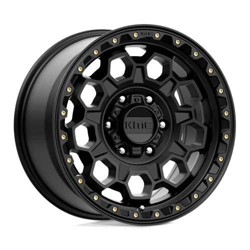 KMC Km545 Trek 17X9 6X139.7 +18MM Satin Black