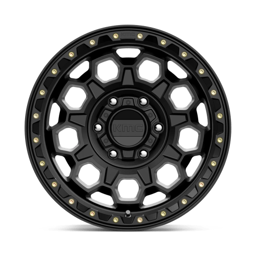 KMC Km545 Trek 17X9 6X139.7 +18MM Satin Black