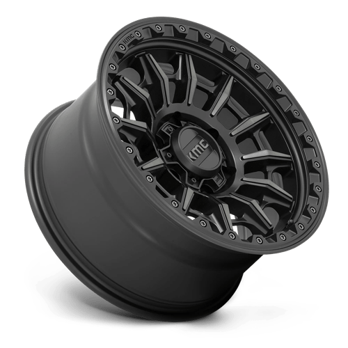 KMC Km547 Carnage 17X9 5X127 +0MM Satin Black W/ Gray Tint