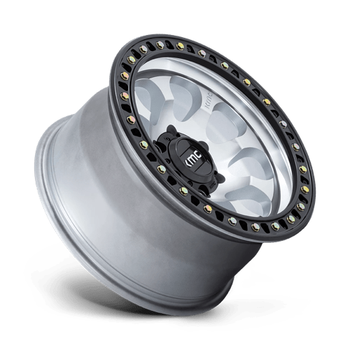 KMC Km550 Riot Sbl 17X8.5 6X139.7 +10MM Machined W/ Satin Black Lip