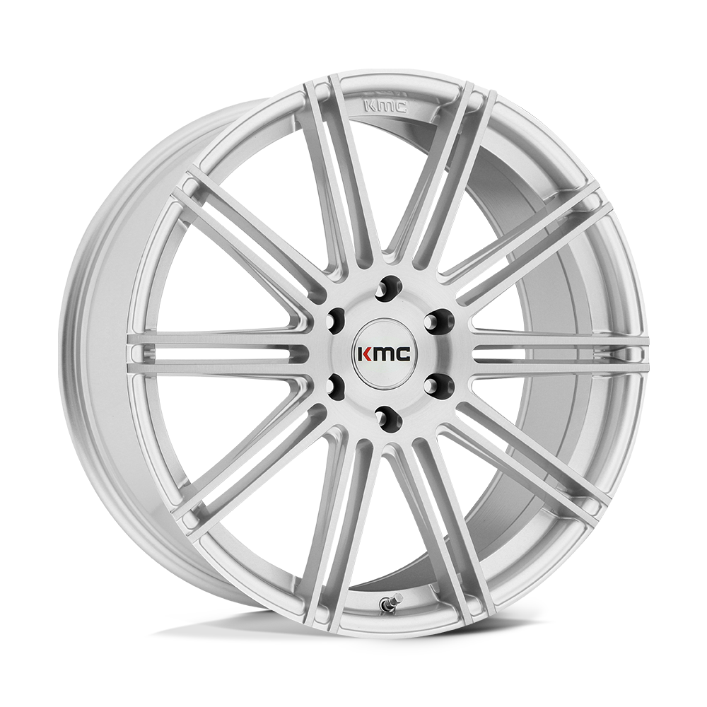 KMC Km707 Channel 20X9 5X120 +30MM Brushed Silver